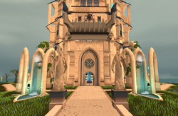 Wizards' Tower entrance