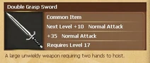DoubleGraspSword