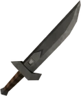 Iron dagger detail