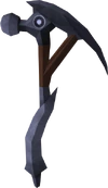 Mithril pickaxe detail