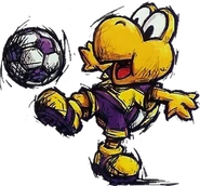 Koopa Troopa Art (Super Mario Strikers)