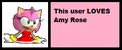 Userbox- Amy Rose