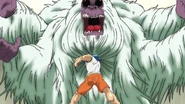 Toriko punching Silverback