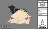 Modelsheet Beth Hologram at 9000%