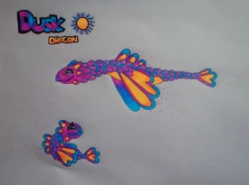 Dusk Dragon (Drawn)