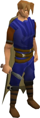 Dagger (class 1) equipped