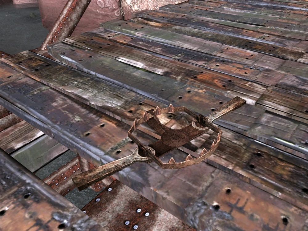 Treacherous Road bear trap