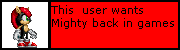 Userbox- Mighty must come back