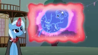 Trixie showing a flashback of her with the Ursa Minor S3E5