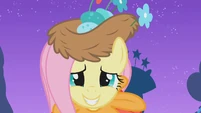Fluttershy in her custom made Gala dress S1E14