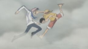 Luffy Contra Coby
