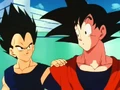 Vegata and Goku after Trunks won