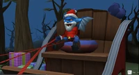 Imp in Sleigh