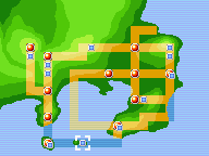 Islas Espuma mapa