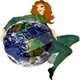 Saint Pain' AKA Casper's image Re work. It's Mz JJ's world & the moon at her heal