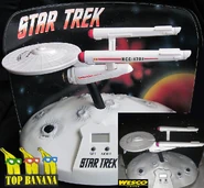 Top Banana vs Wesco USS Enterprise Talking Alarm Clock