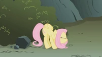 Fluttershy with locked up wings S01E07