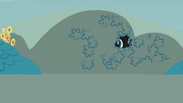 Fluttershy hiding from her shadow S1E07