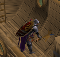 Fixing ship's hole
