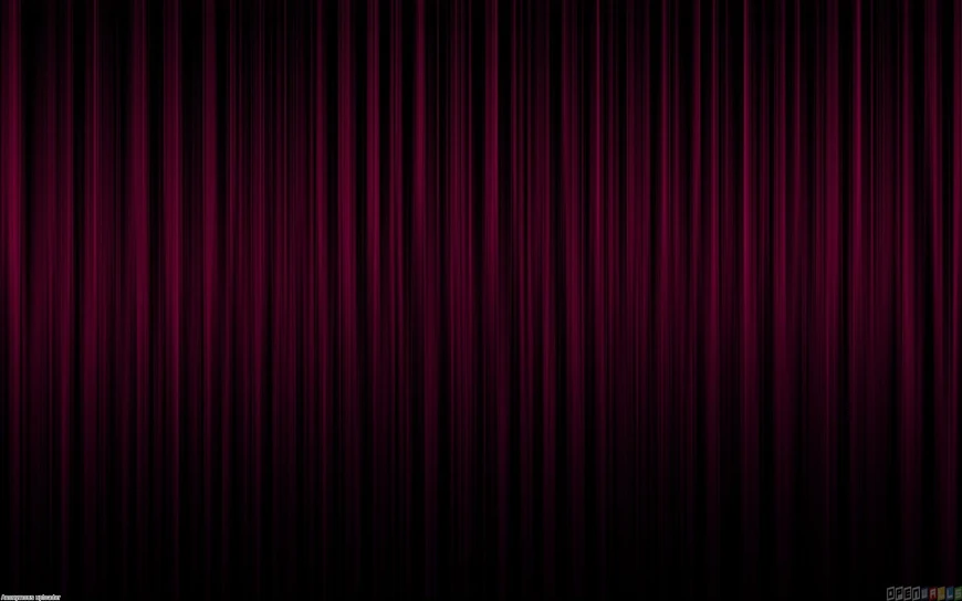 Red curtain