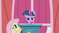 Fluttershy interrupting S1E4