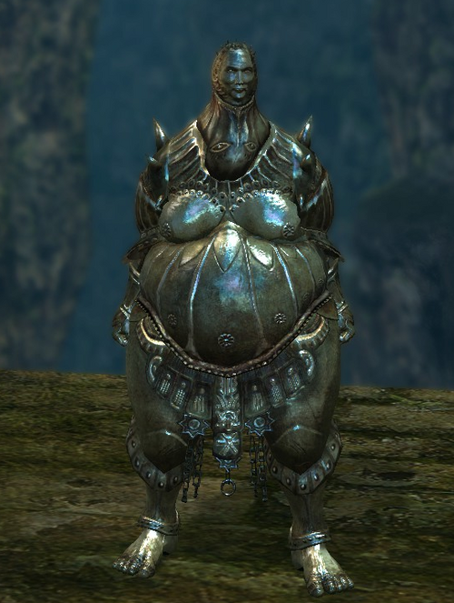 ornstein and smough statue