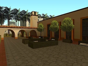 Unity Station GTA San Andreas (jardin)