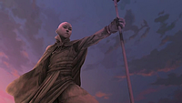 Aang statue