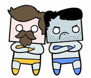 Sips and Sjin Cartoon