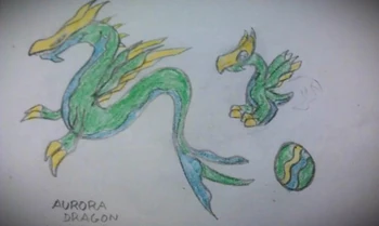 Aurora Borealis Dragon