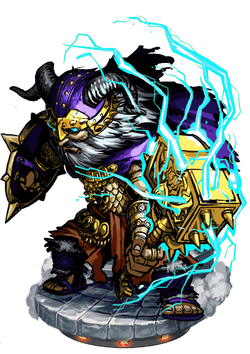Thor, God of Lightning II Figure