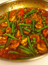 Jamaican Curry Shrimp