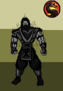 Noob Saibot MK art Cons
