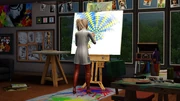Sims art studio