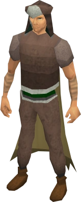 Leather armour (class 1) equipped