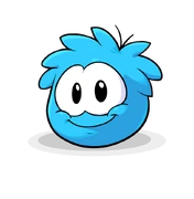 Puffle Transformation 2012 Blue