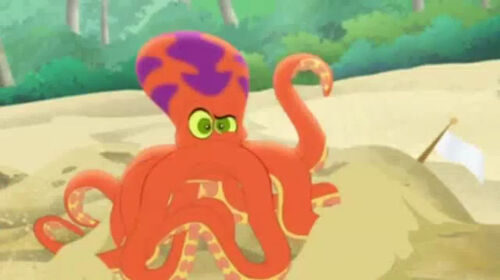 Orange Octopus - Jake and the Never Land Pirates Wiki