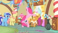 Pinkie Pie Cartwheeling her way out S1E22