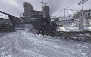 Hornet Two One dropping troops Gulag MW2