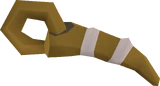 Bronzed dragon claw detail