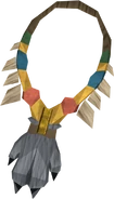 Sköll amulet detail