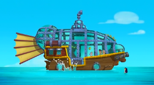 jake and the neverland pirates adventure bucky ship