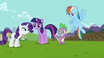 Rarity she got here S3E10