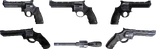 Battlefield 3 .44 Magnum Model Renders