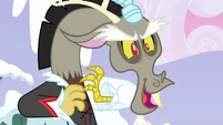 Discord gloats "I'm free forever!" S03E10