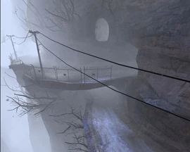 Hallow ravine