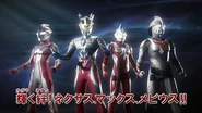 Zero talk about Mebius,Max & Nexus in Ultraman Retsuden