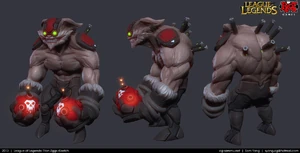 Ziggs Titan Render