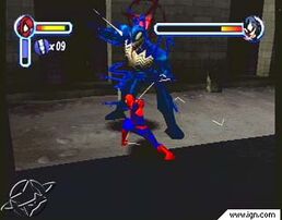 Spiderman 2000 vs Venom