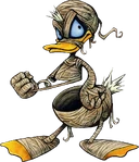 Donald (Mummy Form) (Art)